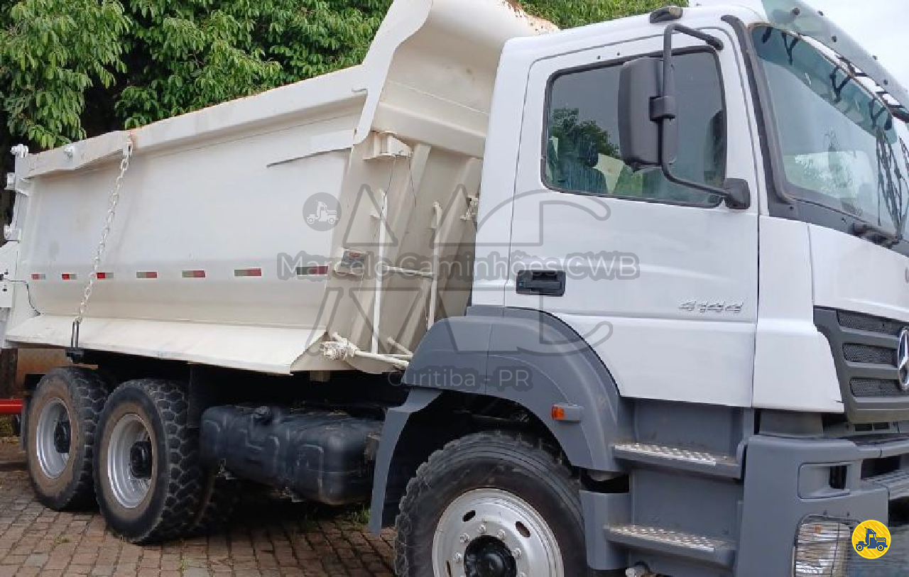 CAMINHAO MERCEDES-BENZ MB 4144 Caçamba Basculante Truck 6x4 Marcelo Caminhões CWB CURITIBA PARANÁ PR